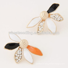 Jinhua new arrival retro crystal fashion jewelry earring hypoallergenic